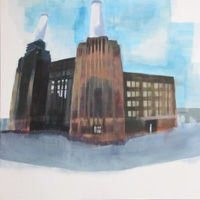 Battersea Power 36inx36in